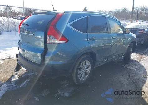 2013 Honda Cr-V Ex-L from USA, damaged, VIN 5J6RM4H72DL080193